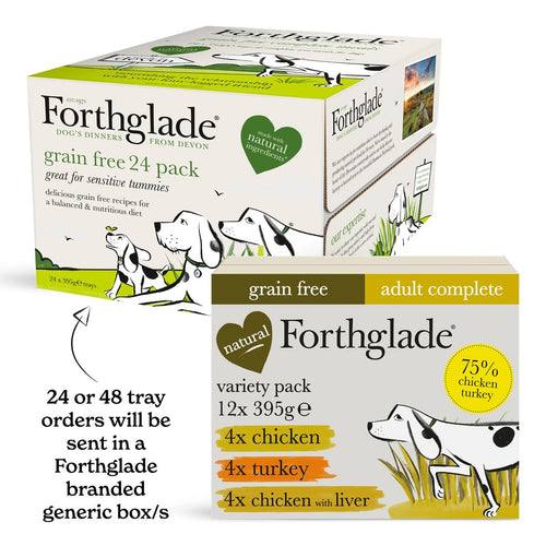 Turkey, Chicken & Liver Wet Dog Food Variety Pack