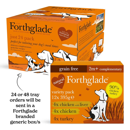 Just Chicken, Liver & Turkey Wet Dog Food Variety Pack