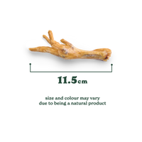 Natural Cuts Air Dried Chicken Feet - Meaty Dog Treats