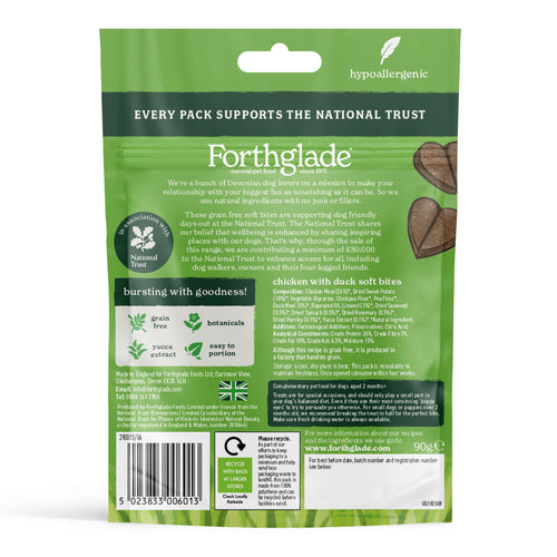 National Trust Chicken & Duck Dog Treats (8x90g)