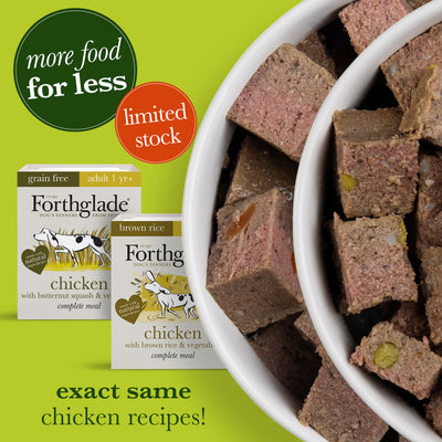 chicken grain free & brown rice wet dog food duo