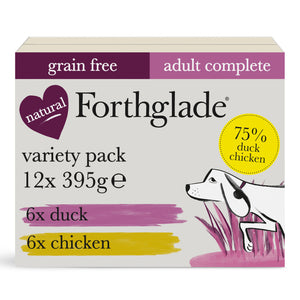 Chicken & Duck Wet Dog Food Variety Pack