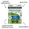National Trust Salmon & Herring Dog Treats (8x90g)