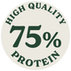 75% Protein