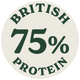 75% British Protein