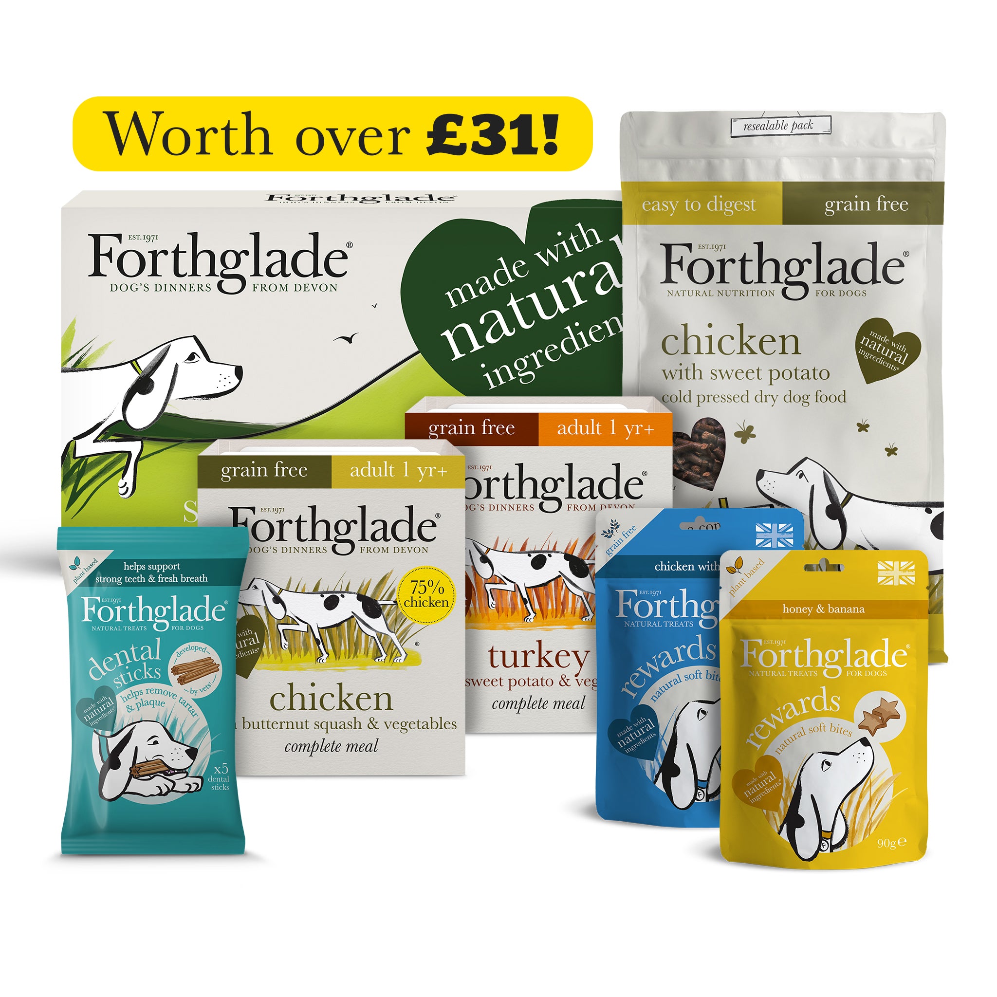 Forthglade Taster Pack Try Our Natural Dog Food Forthglade forthglade-taster-pack-try-our-natural-dog-food-forthglade