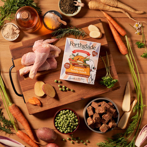 British Classics Chicken Family Lunch Wet Dog Food (Single Tray)