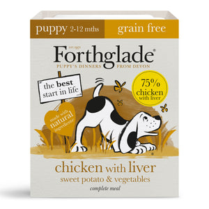 Puppy Chicken & Liver Wet Dog Food