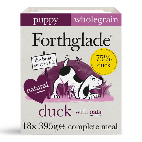 Puppy Duck with Oats & Vegetables Wet Dog Food