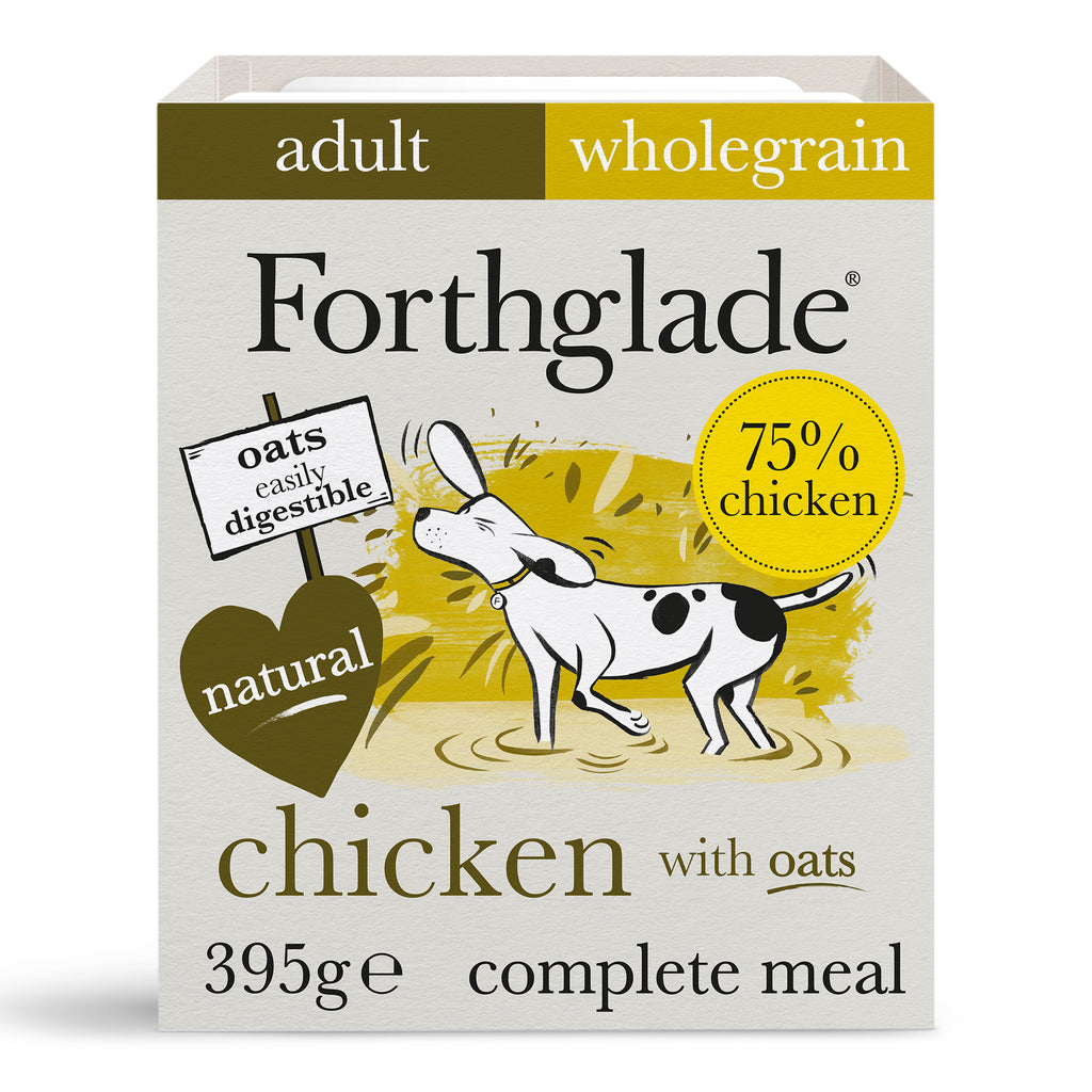 Adult Chicken With Oats & Vegetables Wet Dog Food Forthglade