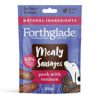 Meaty Sausages Pork & Venison Dog Treats (1 x100g)