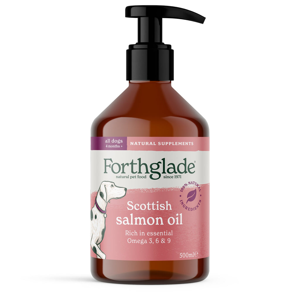 Scottish Salmon Oil for Dogs (1 x 500ml) - Reward