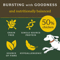 Chicken & Liver Wet Dog Food + Lightly Baked Chicken Bundle (1 x 6kg + 12 x 395g)
