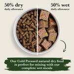 Cold Pressed Natural Dry Dog Food - 2kg