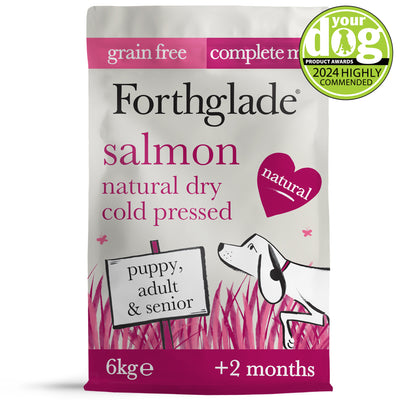 Salmon Grain Free Cold Pressed Natural Dry Dog Food