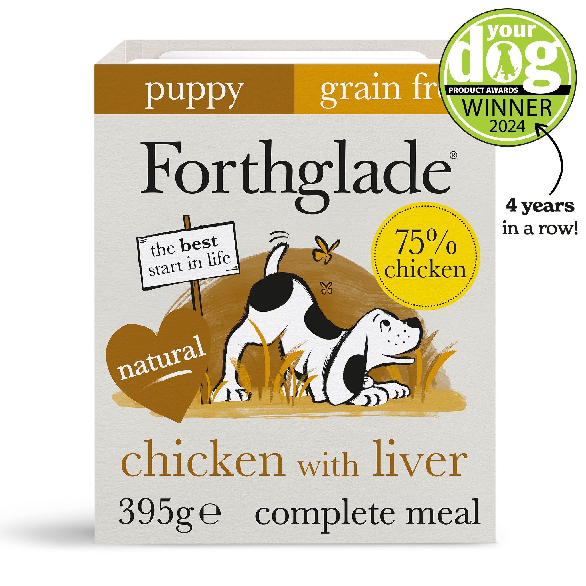 Puppy Chicken with Liver Vegetables Wet Dog Food