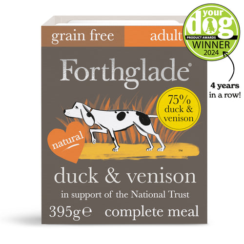 National Trust Duck & Venison Gourmet Wet Natural Dog Food