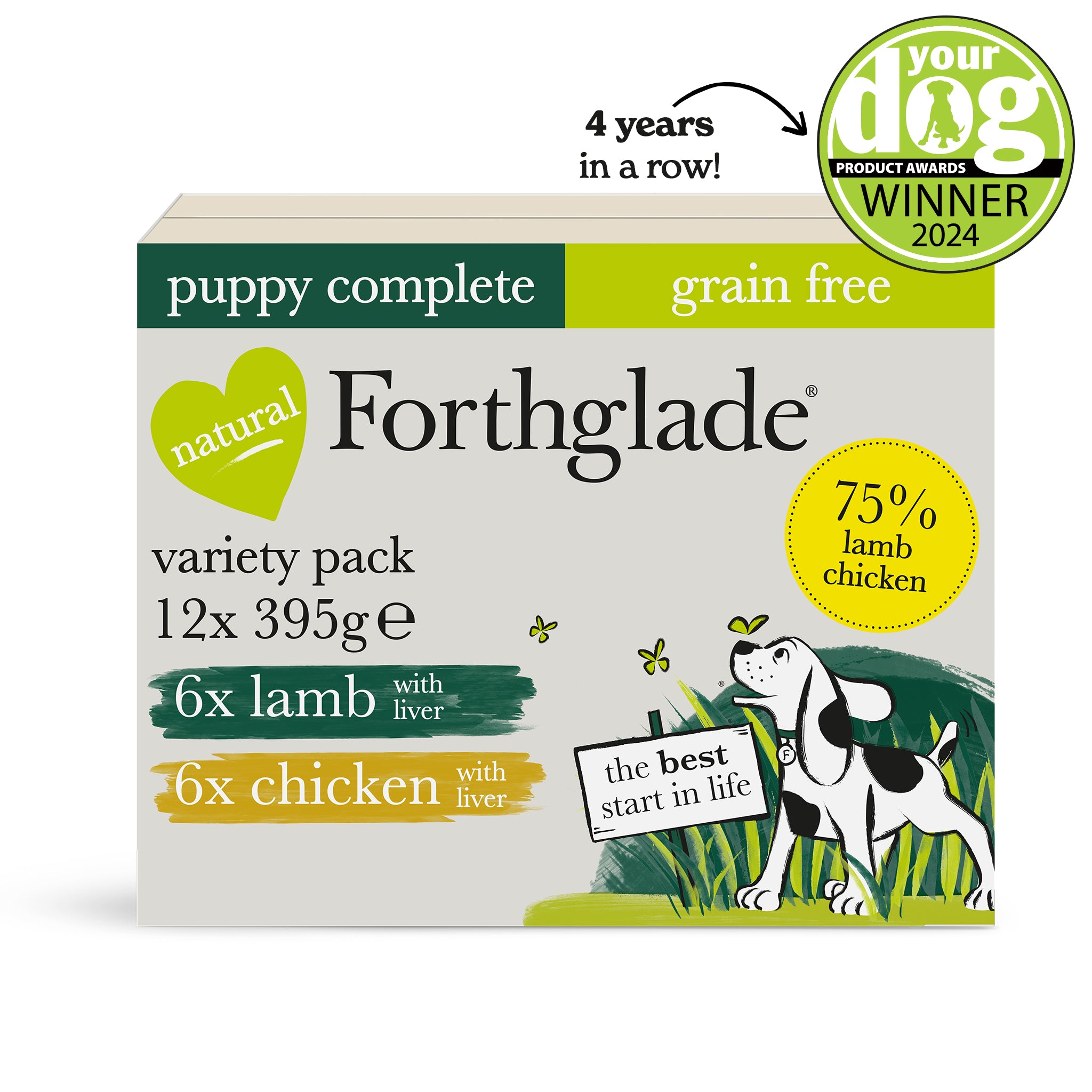 Forthglade puppy cheap grain free