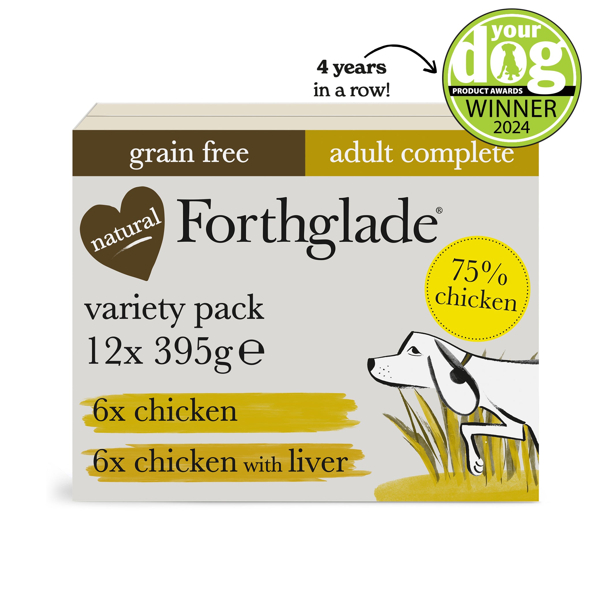 Natural Wet Dog Food Healthy Wet Food for Dogs Forthglade