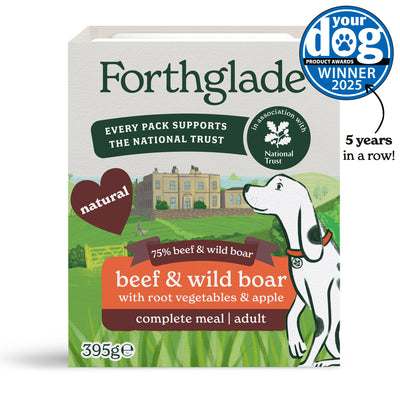 National Trust Gourmet Beef & Wild Boar Natural Wet Dog Food