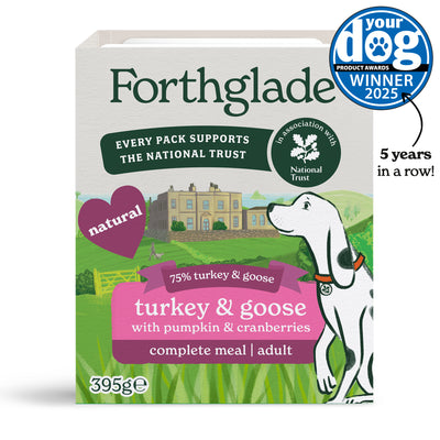 National Trust Turkey & Goose Natural Gourmet Wet Dog Food (395g)