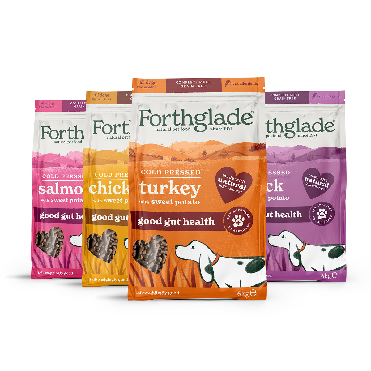 Cold Pressed Dry Dog Food Variety Bundle