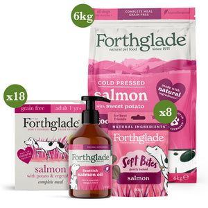 Everything Salmon Dog Food & Treat Variety Bundle