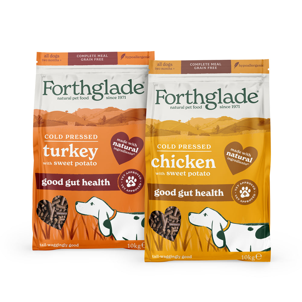 Cold Pressed Chicken & Turkey Dry Dog Food Bundle (2 x 10kg)