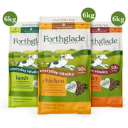 Lightly Baked Dry Dog Food Variety Bundle (3 x 6kg)