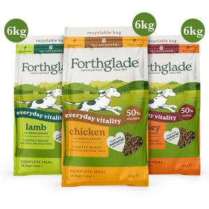Lightly Baked Dry Dog Food Variety Bundle