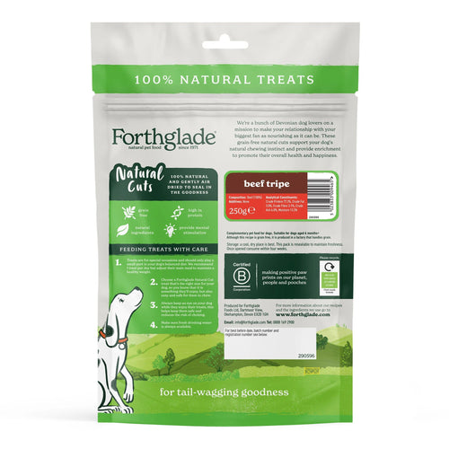 Natural Cuts Air Dried Beef Tripe - Meaty Dog Treats