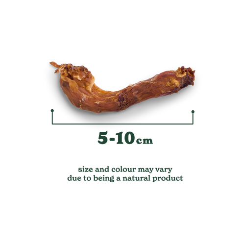Natural Cuts Air Dried Chicken Necks - Meaty Dog Treats