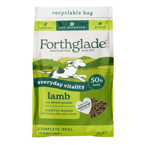 2kg Lightly Baked Lamb Dry Dog Food