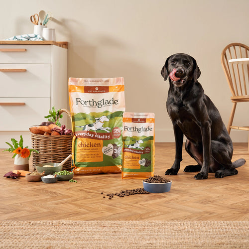 Chicken Lightly Baked Natural Dry Dog Food Forthglade