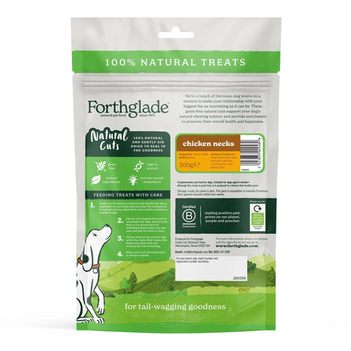 Natural Cuts Air Dried Chicken Necks - Meaty Dog Treats