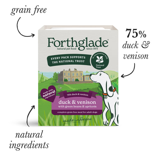National Trust Duck & Venison Gourmet Wet Dog Food