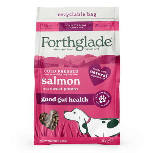 Cold Pressed Salmon Natural Dry Dog Food Forthglade