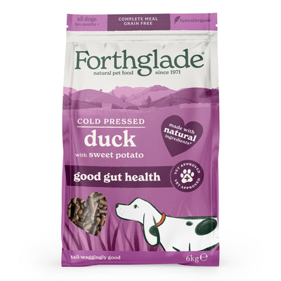 Duck Grain Free Cold Pressed Natural Dry Dog Food