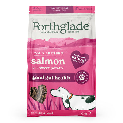 Salmon Grain Free Cold Pressed Natural Dry Dog Food