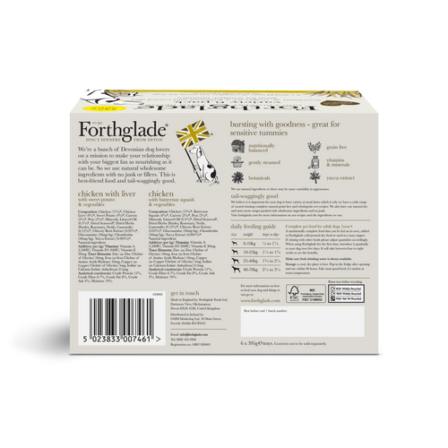 Complete Adult Grain Free Chicken & Chicken Liver Sample Pack