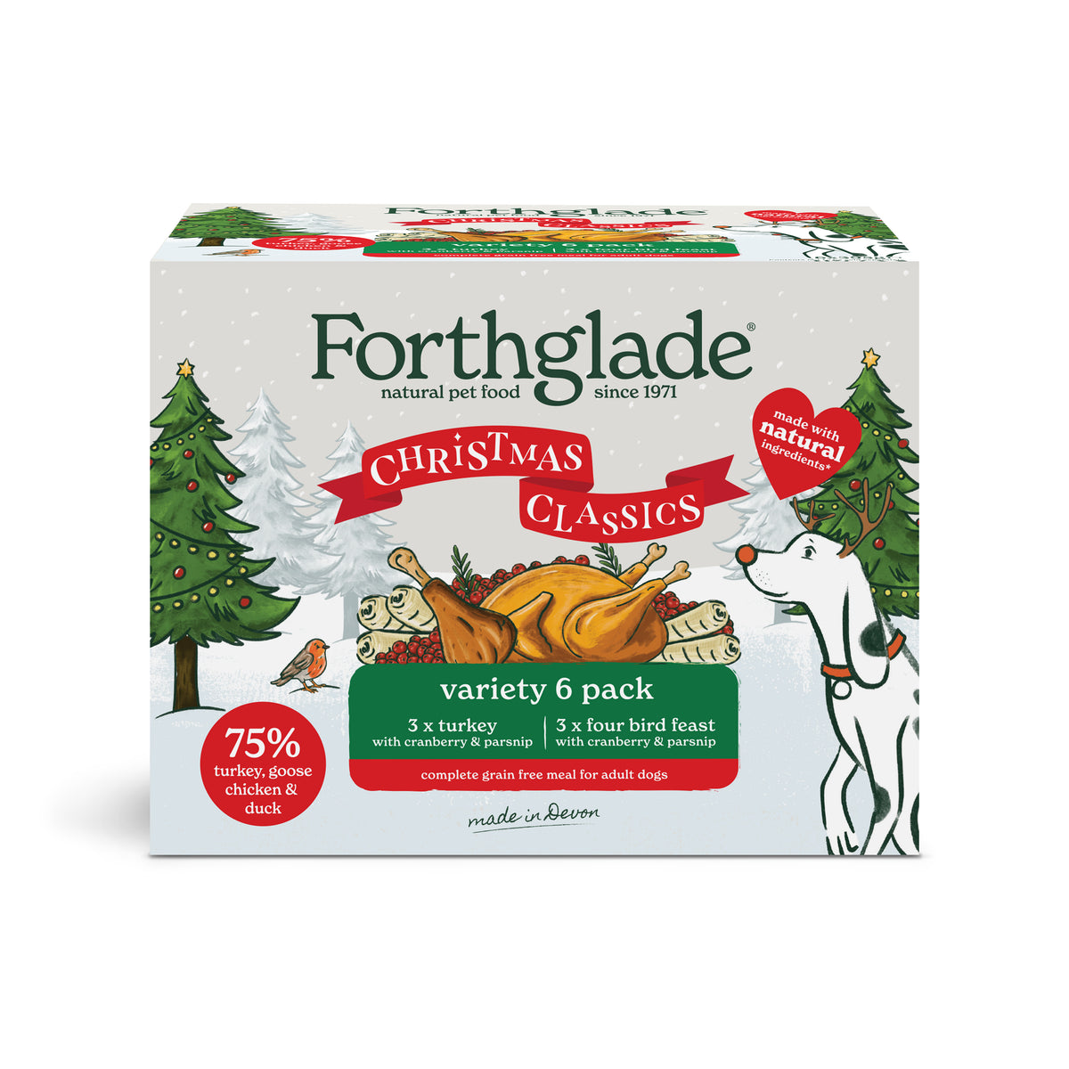 Christmas Classics Wet Dog Food Variety Pack
