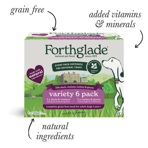 National Trust Gourmet Wet Dog Food Variety Pack