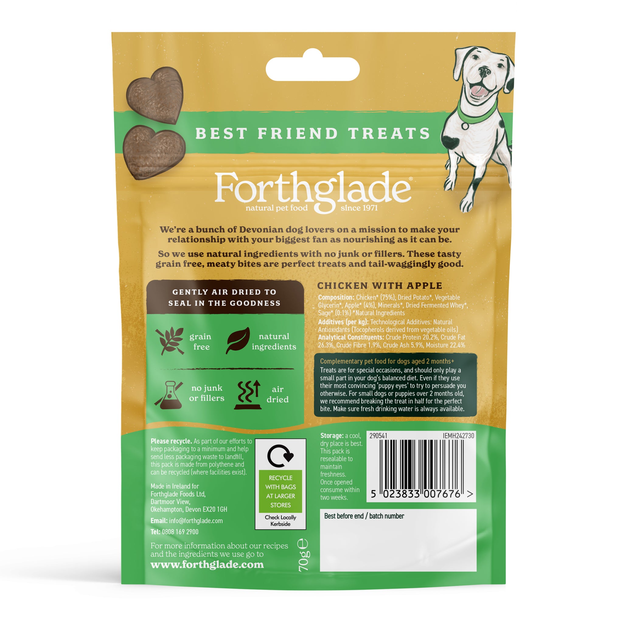 Meaty green outlet dog food