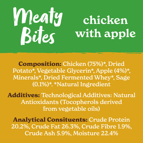 Meaty Bites - Chicken with Apple