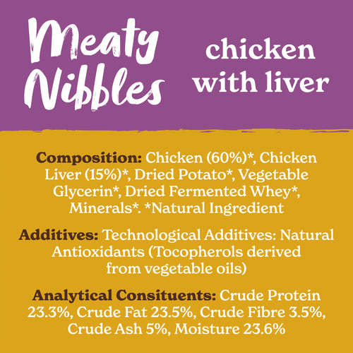 Meaty Nibbles - Chicken with Liver