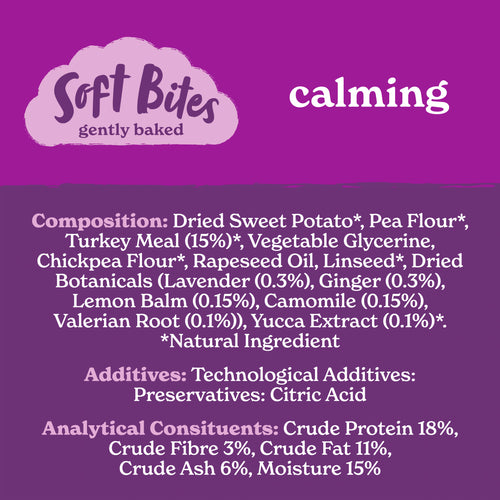 Calming Dog Treats with Camomile & Lavender