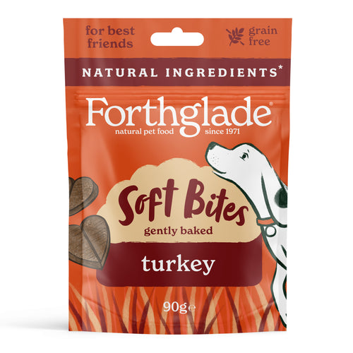 Natural Soft Bite Treats with Turkey (1 x 90g)