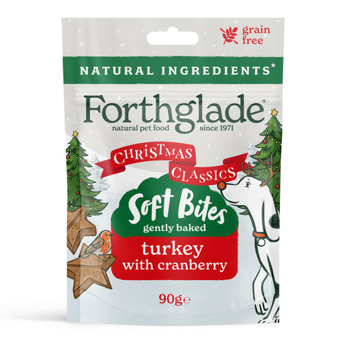 Christmas Classics Dog Treats with Turkey & Cranberry