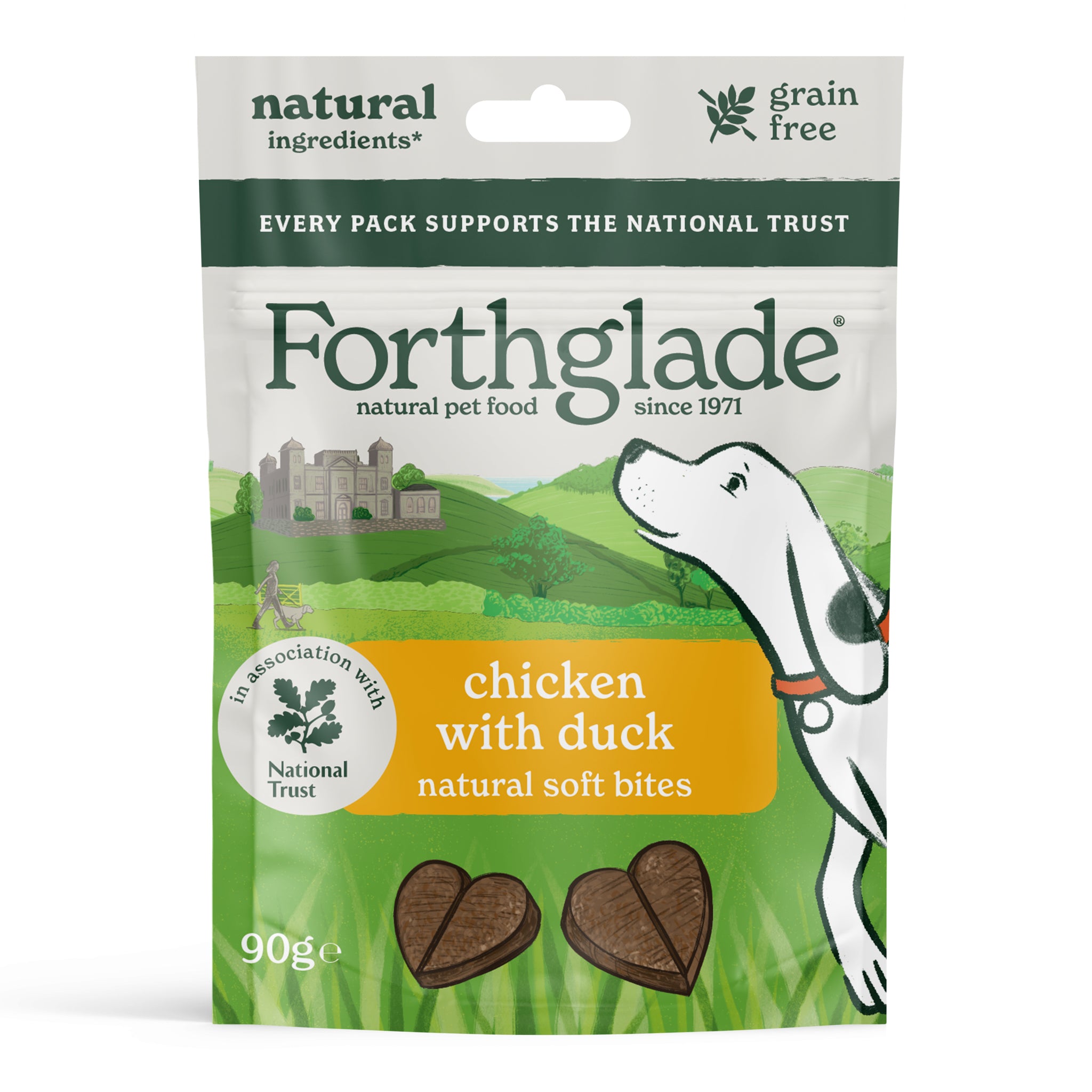 National Trust Chicken & Duck Dog Treats (1 x 90g)