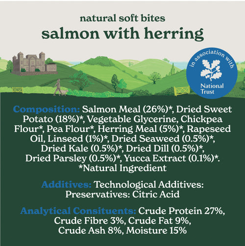 National Trust Salmon & Herring Dog Treats